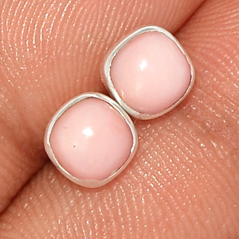 Pink Opal Studs - PNKS239
