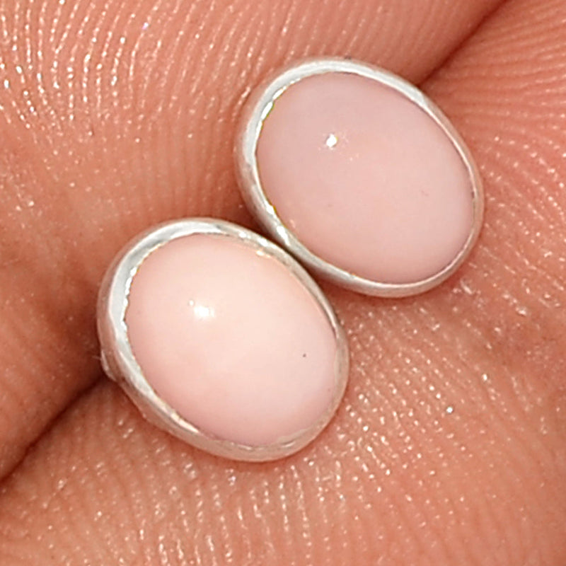 Pink Opal Studs - PNKS240