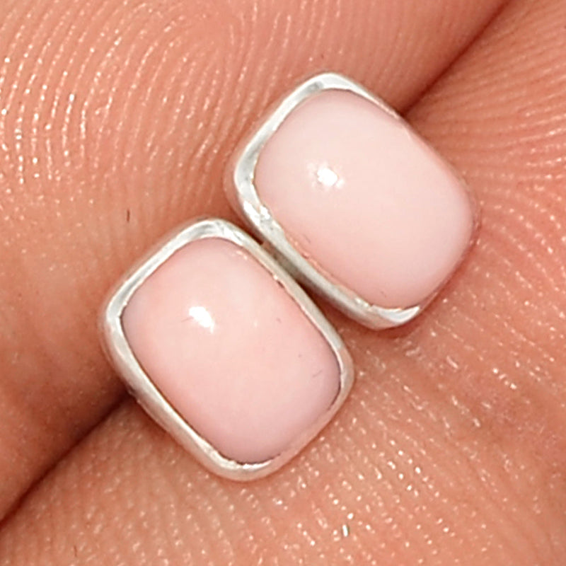 Pink Opal Studs - PNKS256