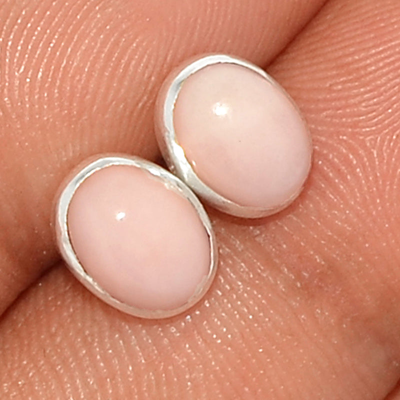 Pink Opal Studs - PNKS265