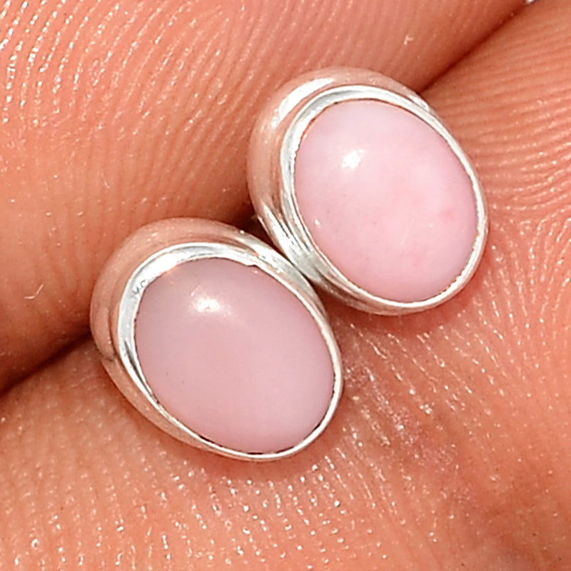 Pink Opal Studs - PNKS270