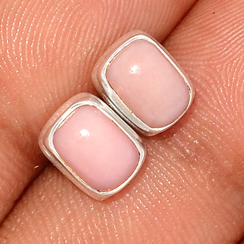 Pink Opal Studs - PNKS271