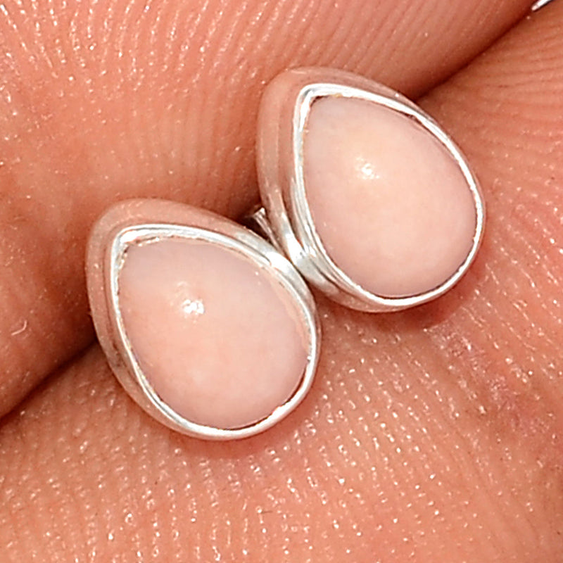 Pink Opal Studs - PNKS274