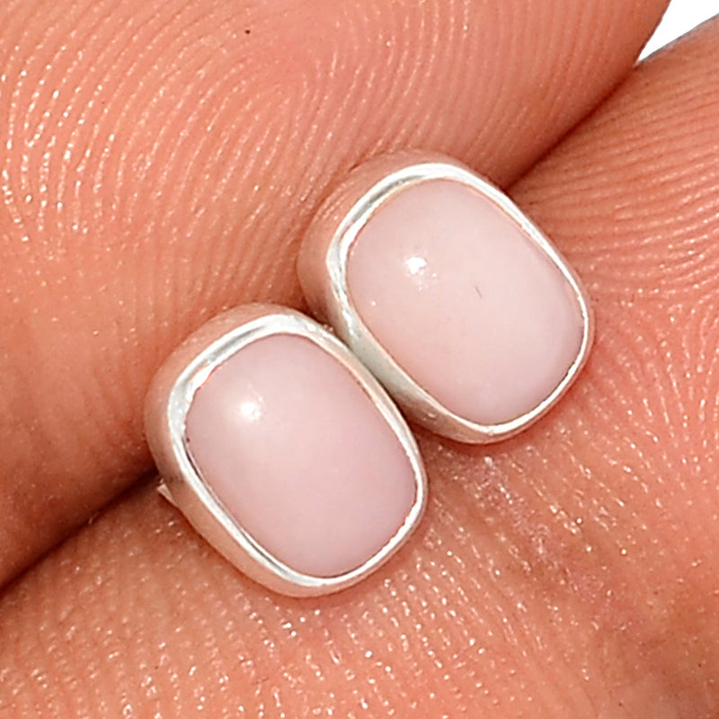 Pink Opal Studs - PNKS275