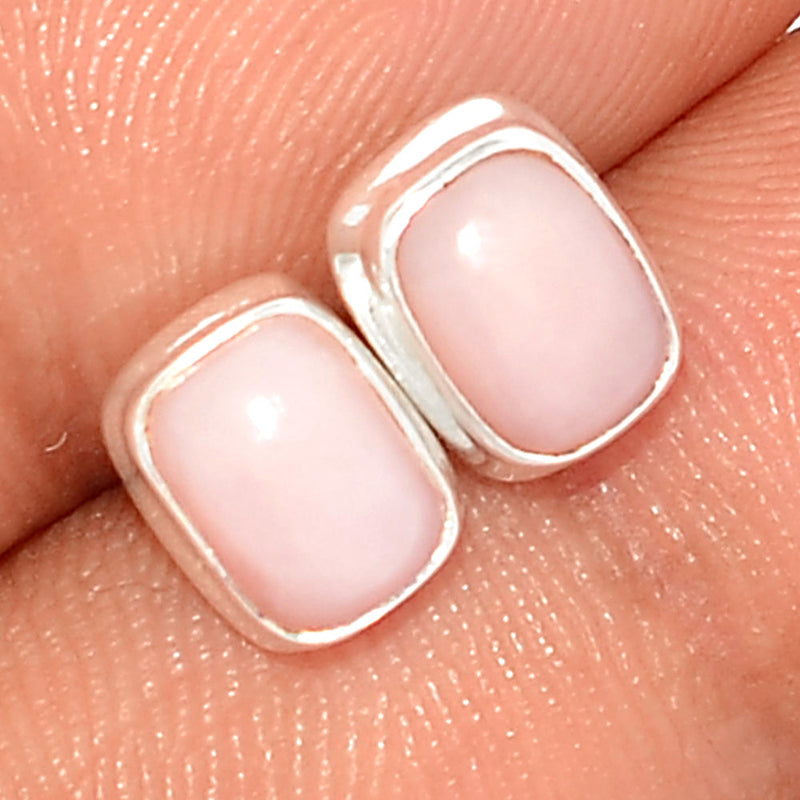 Pink Opal Studs - PNKS277