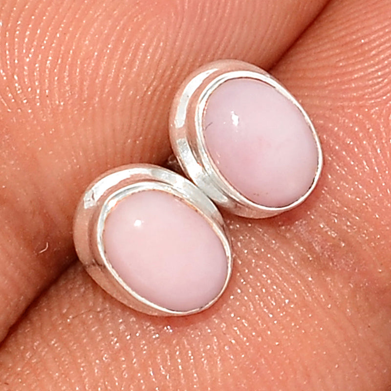 Pink Opal Studs - PNKS278