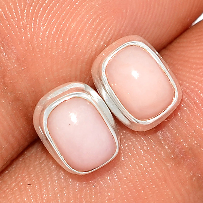 Pink Opal Studs - PNKS279