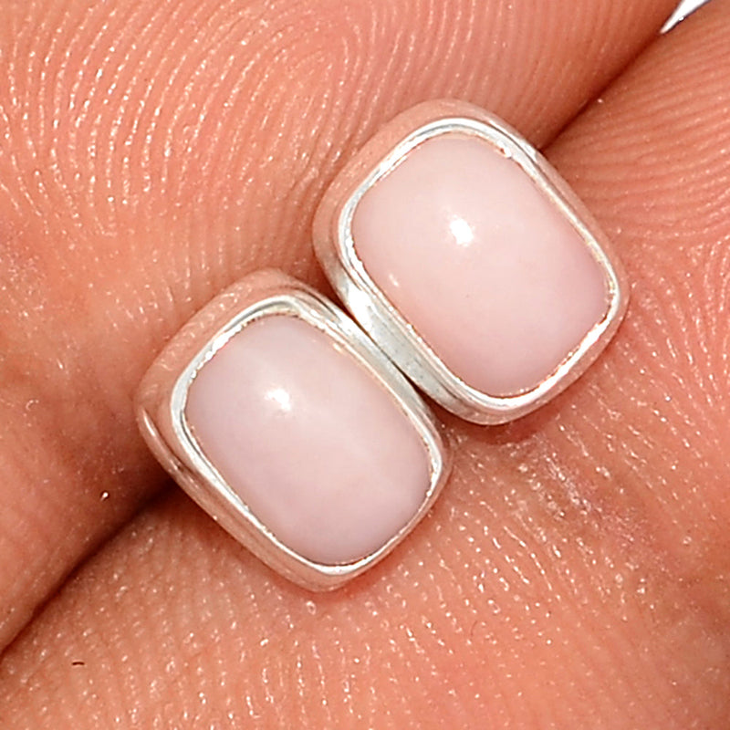Pink Opal Studs - PNKS280
