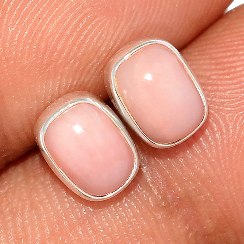 Pink Opal Studs - PNKS281