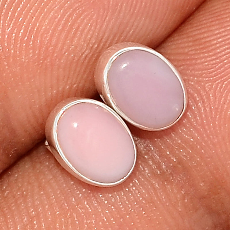 Pink Opal Studs - PNKS282