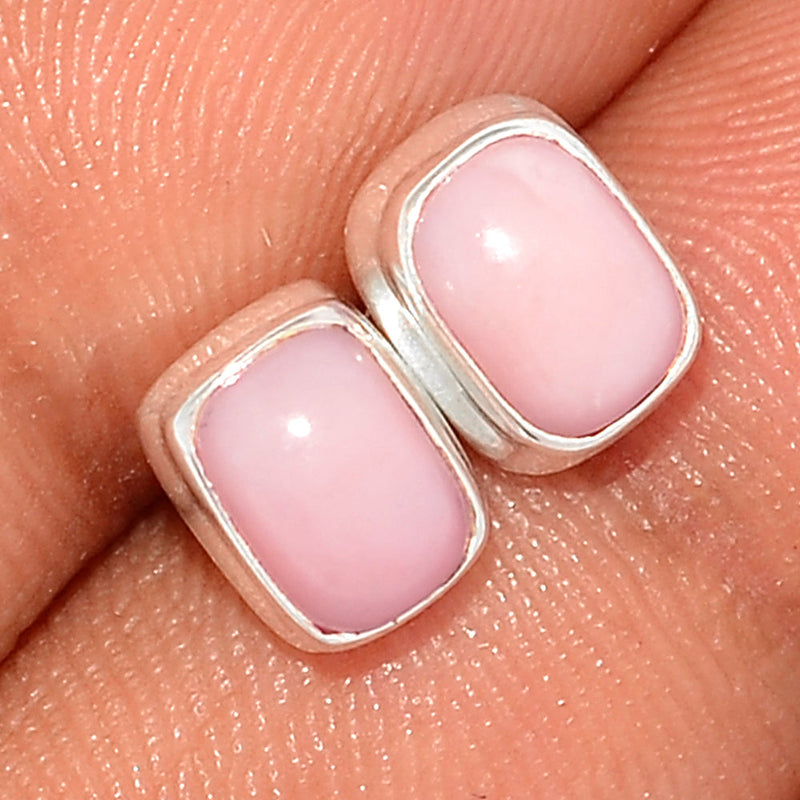 Pink Opal Studs - PNKS285