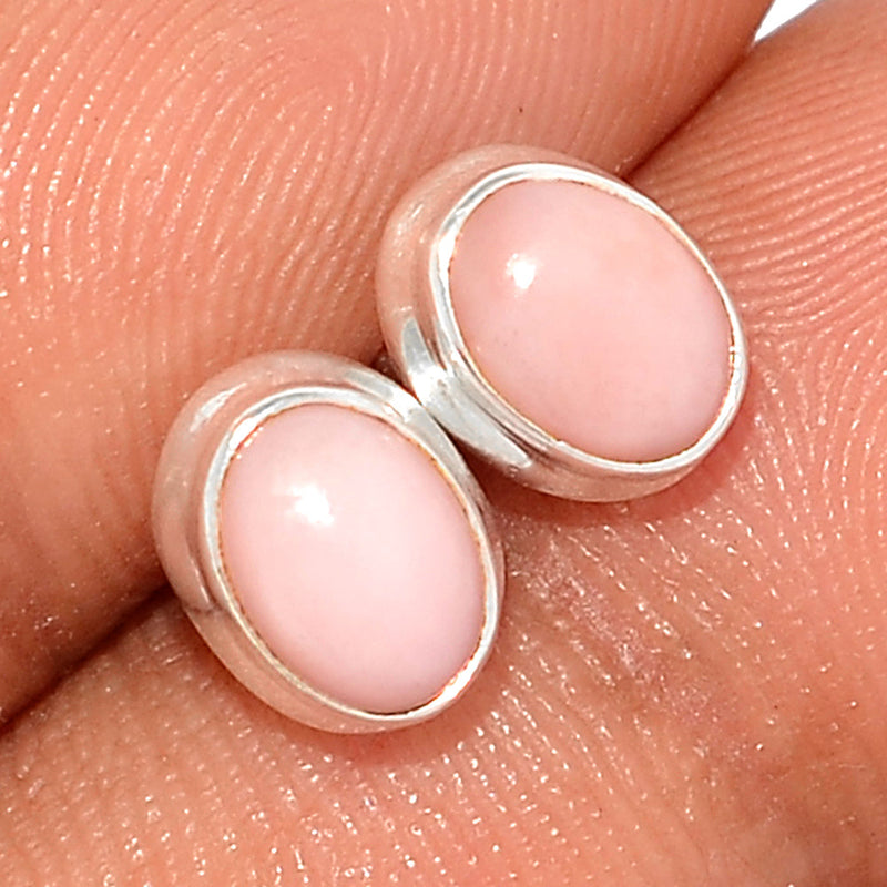 Pink Opal Studs - PNKS288