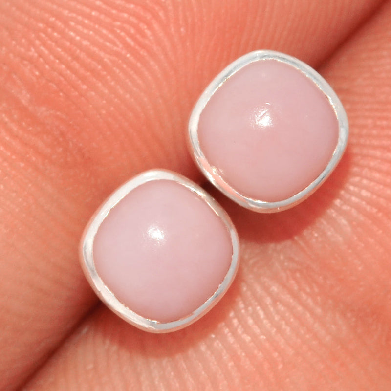 Pink Opal Studs - PNKS28