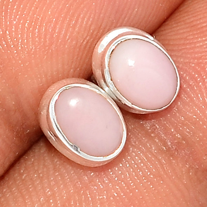 Pink Opal Studs - PNKS290