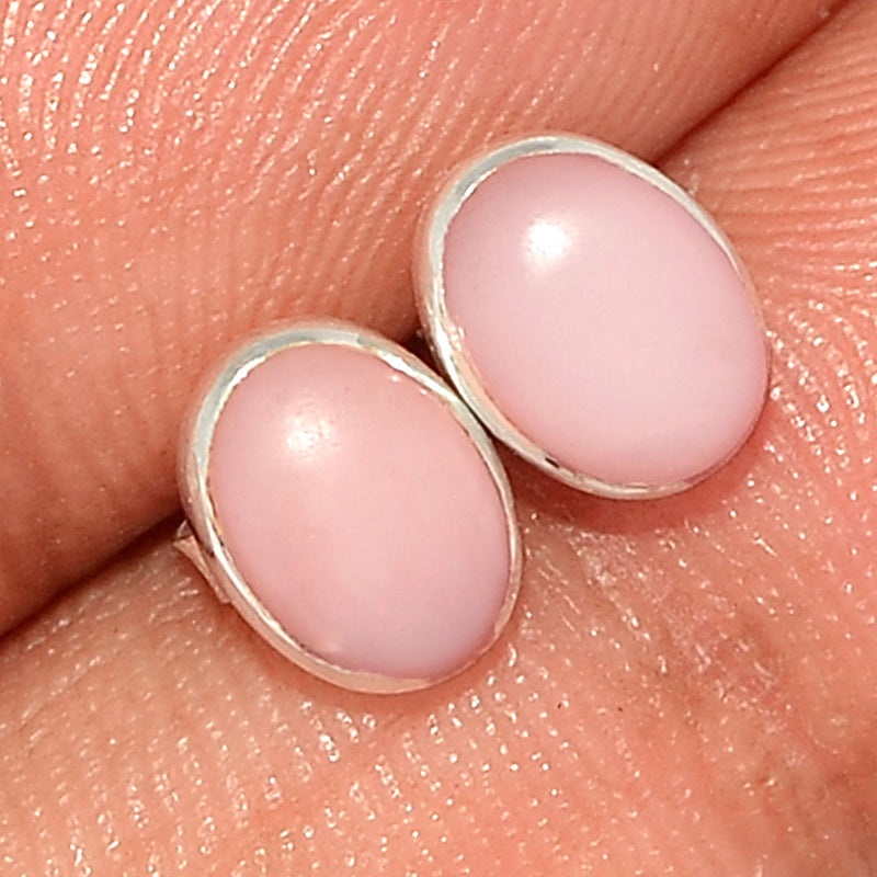 Pink Opal Studs - PNKS306