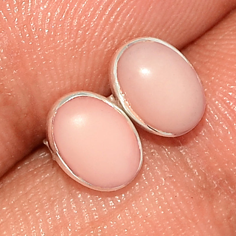 Pink Opal Studs - PNKS308
