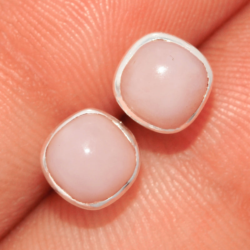 Pink Opal Studs - PNKS30