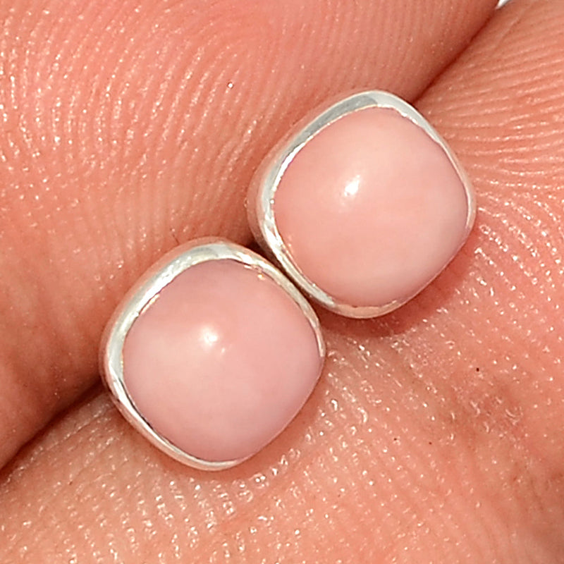 Pink Opal Studs - PNKS310