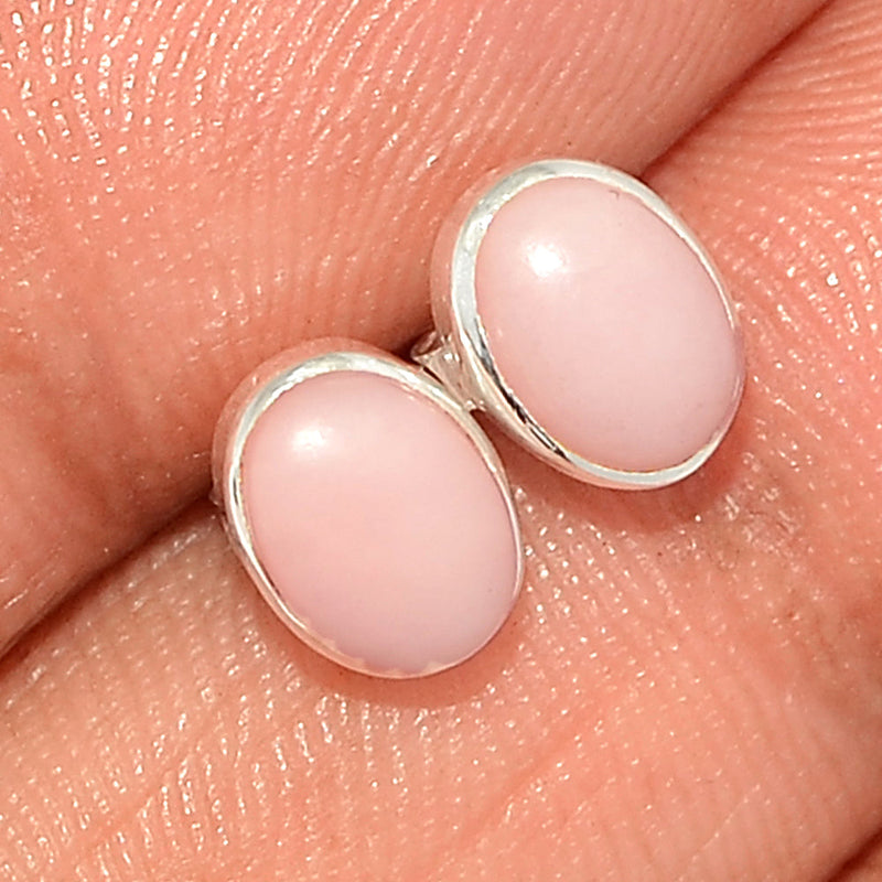 Pink Opal Studs - PNKS311