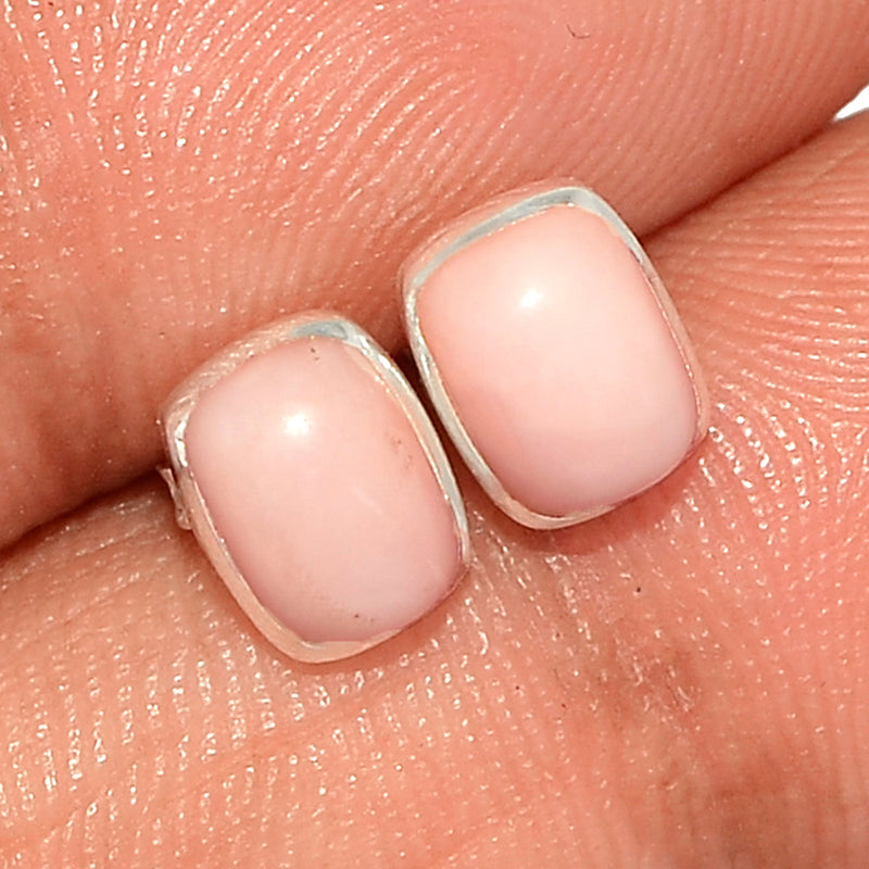 Pink Opal Studs - PNKS314