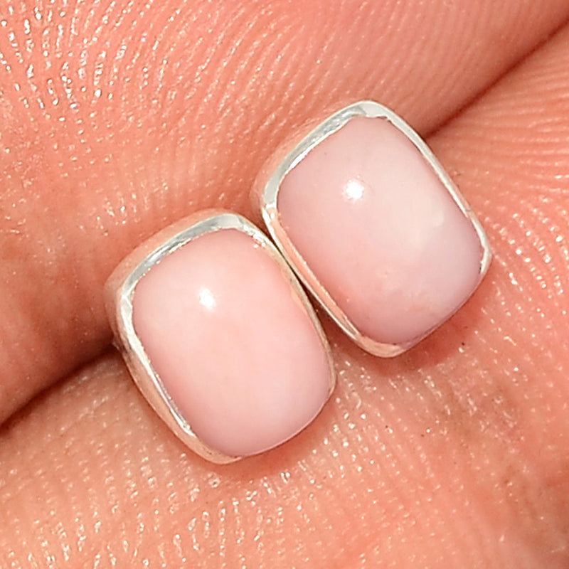 Pink Opal Studs - PNKS316