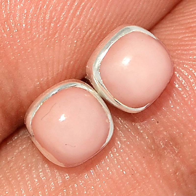 Pink Opal Studs - PNKS318