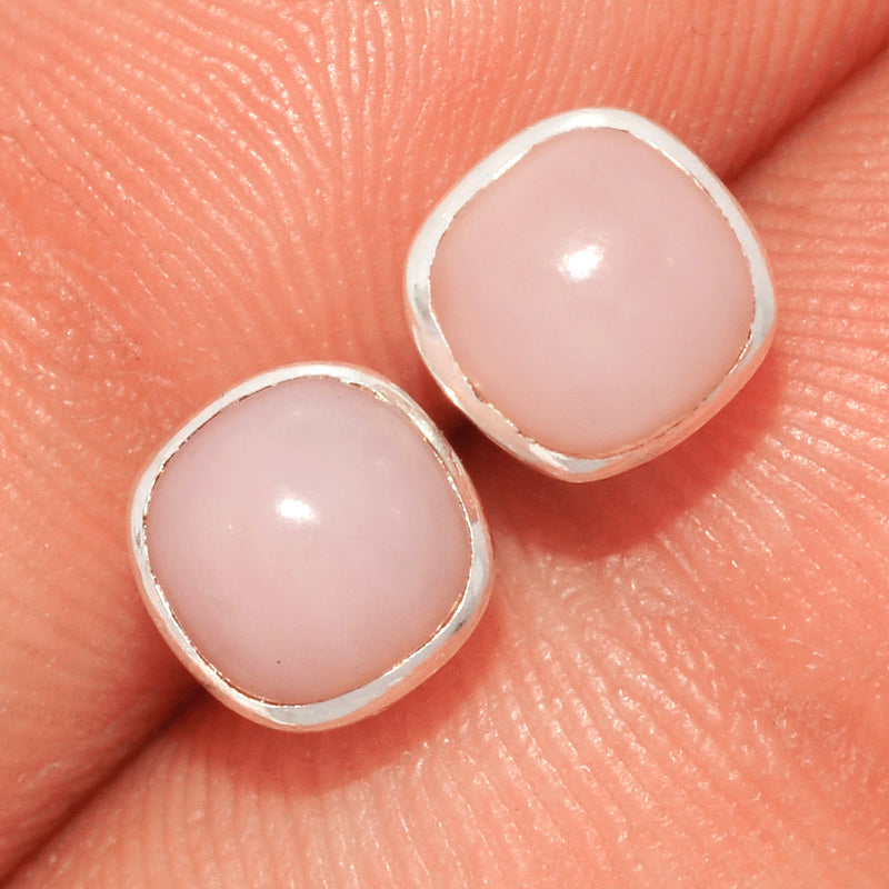 Pink Opal Studs - PNKS31