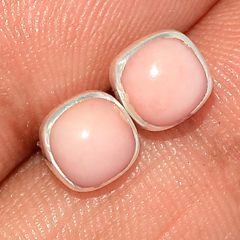 Pink Opal Studs - PNKS320