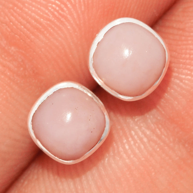 Pink Opal Studs - PNKS32