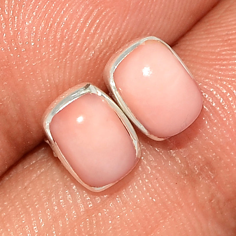 Pink Opal Studs - PNKS333