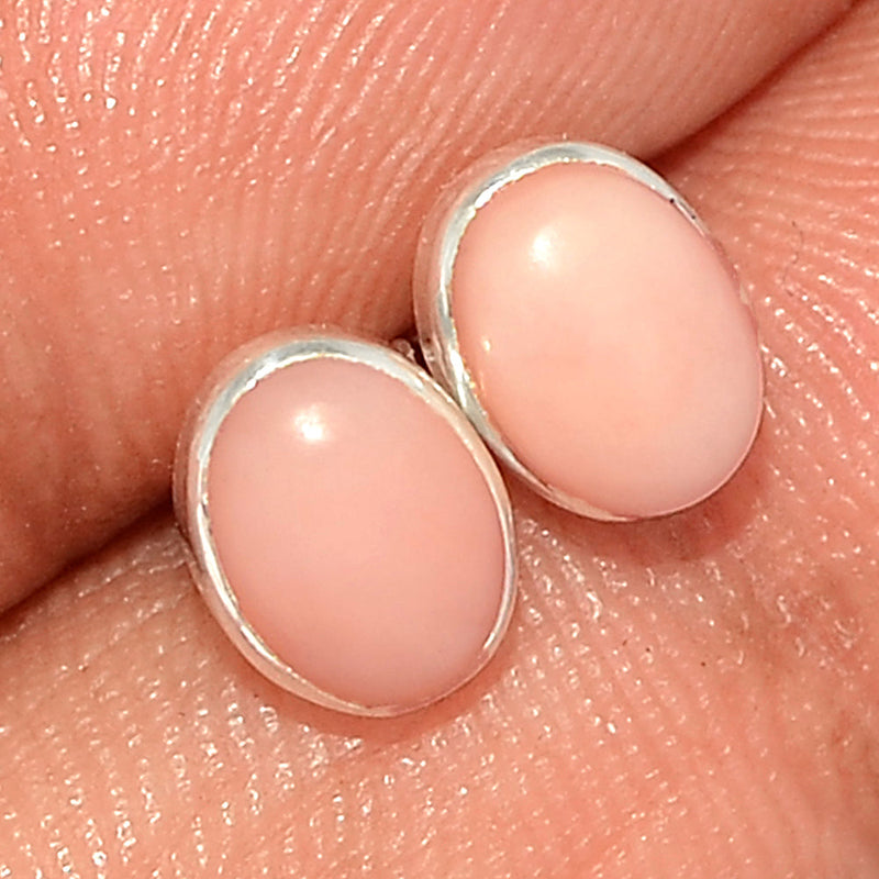 Pink Opal Studs - PNKS334