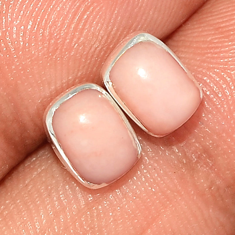 Pink Opal Studs - PNKS335