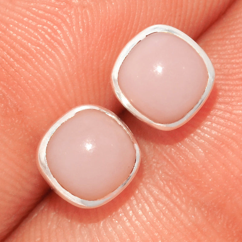 Pink Opal Studs - PNKS33
