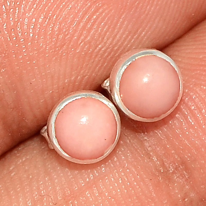 Pink Opal Studs - PNKS344