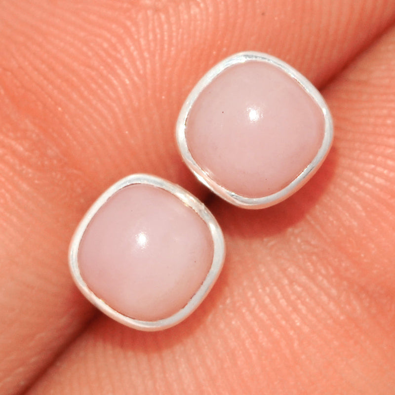 Pink Opal Studs - PNKS35