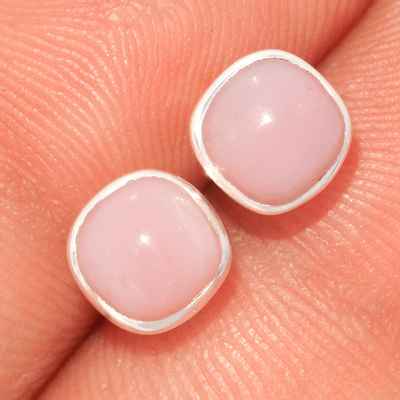 Pink Opal Studs - PNKS36