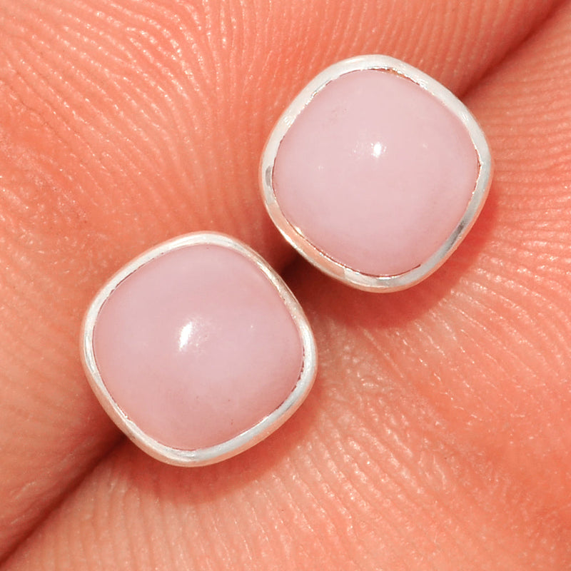 Pink Opal Studs - PNKS38