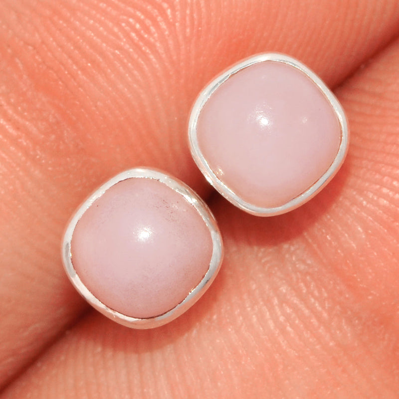 Pink Opal Studs - PNKS41