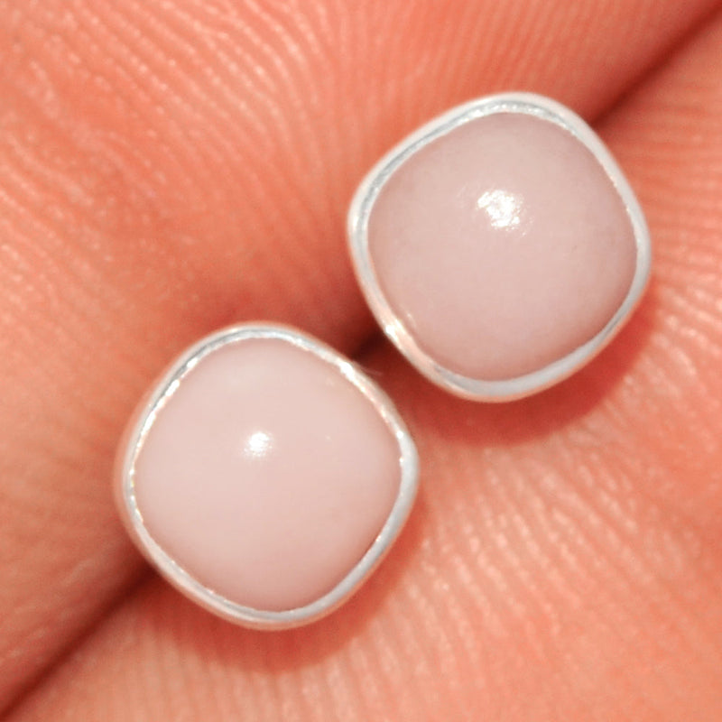 Pink Opal Studs - PNKS43