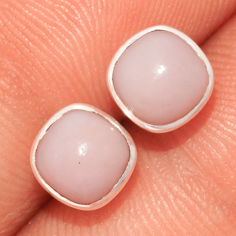 Pink Opal Studs - PNKS45