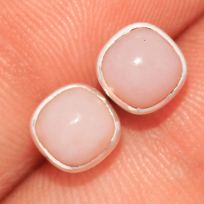 Pink Opal Studs - PNKS47