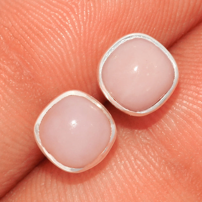 Pink Opal Studs - PNKS48