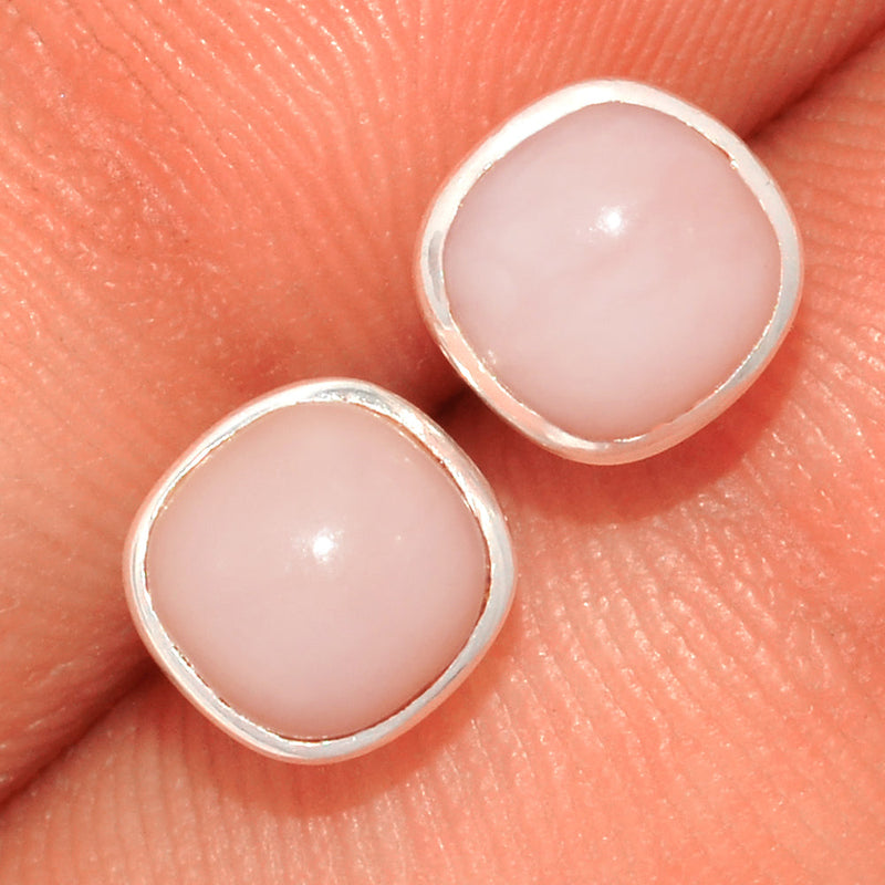 Pink Opal Studs - PNKS49