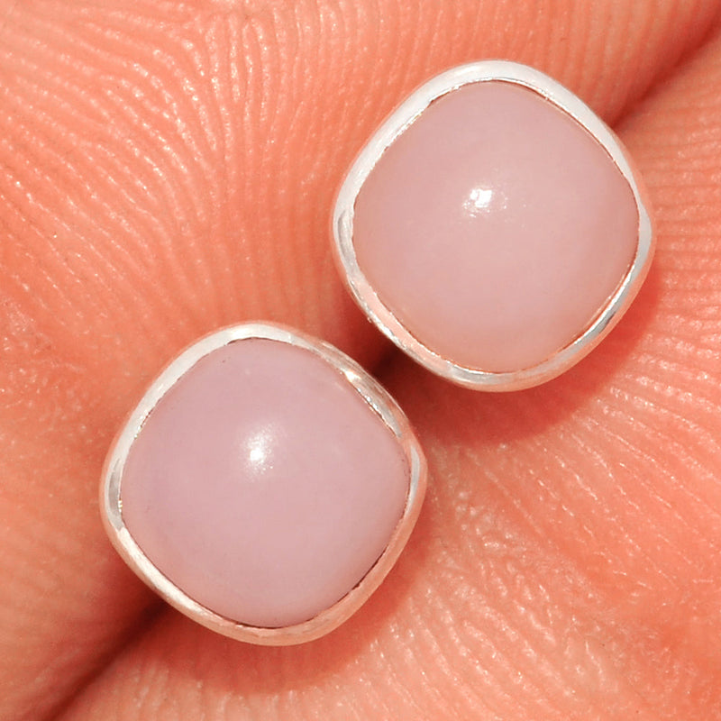 Pink Opal Studs - PNKS54