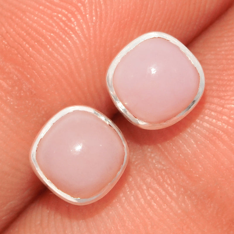 Pink Opal Studs - PNKS55