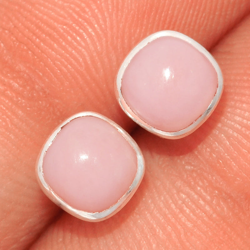 Pink Opal Studs - PNKS56