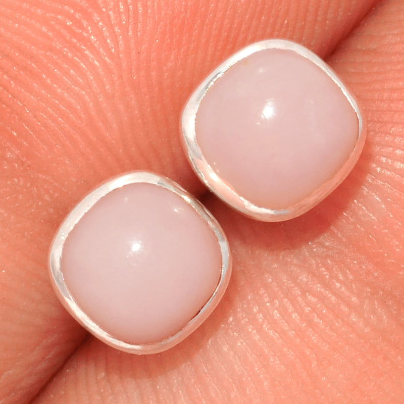 Pink Opal Studs - PNKS57