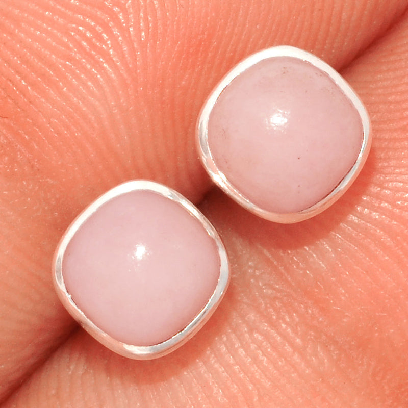 Pink Opal Studs - PNKS59
