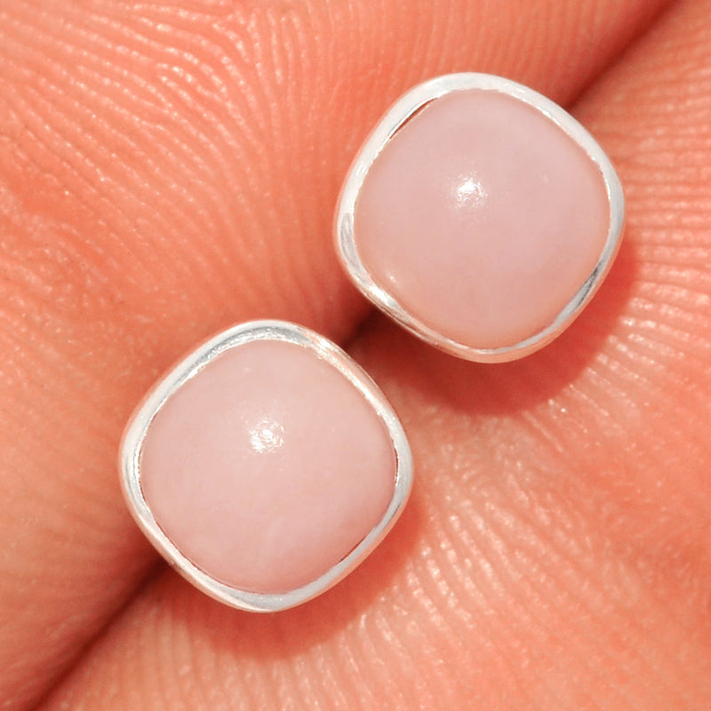 Pink Opal Studs - PNKS60