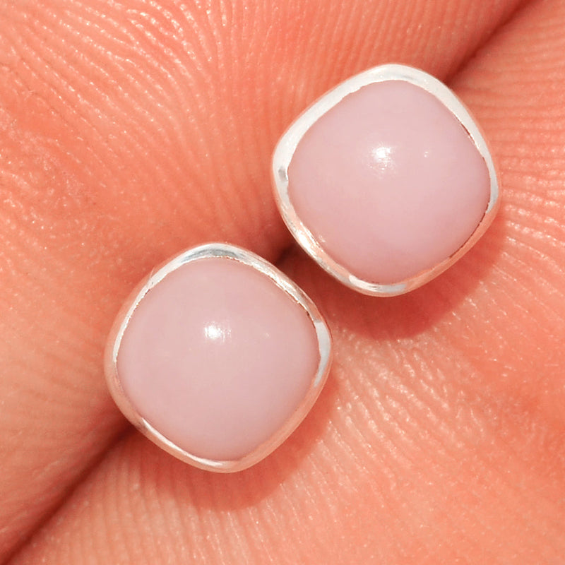 Pink Opal Studs - PNKS62